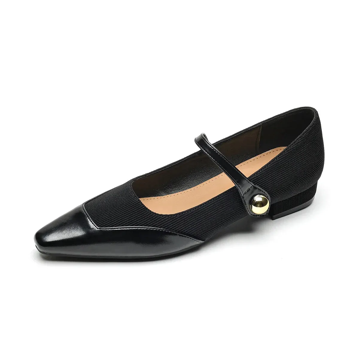 binfenxie  -  2024 New Shoes for Women Classic British Style Mary Jane Shoes Low Top Pointed Toe Women Loafers Comfortable Soft Casual Shoes