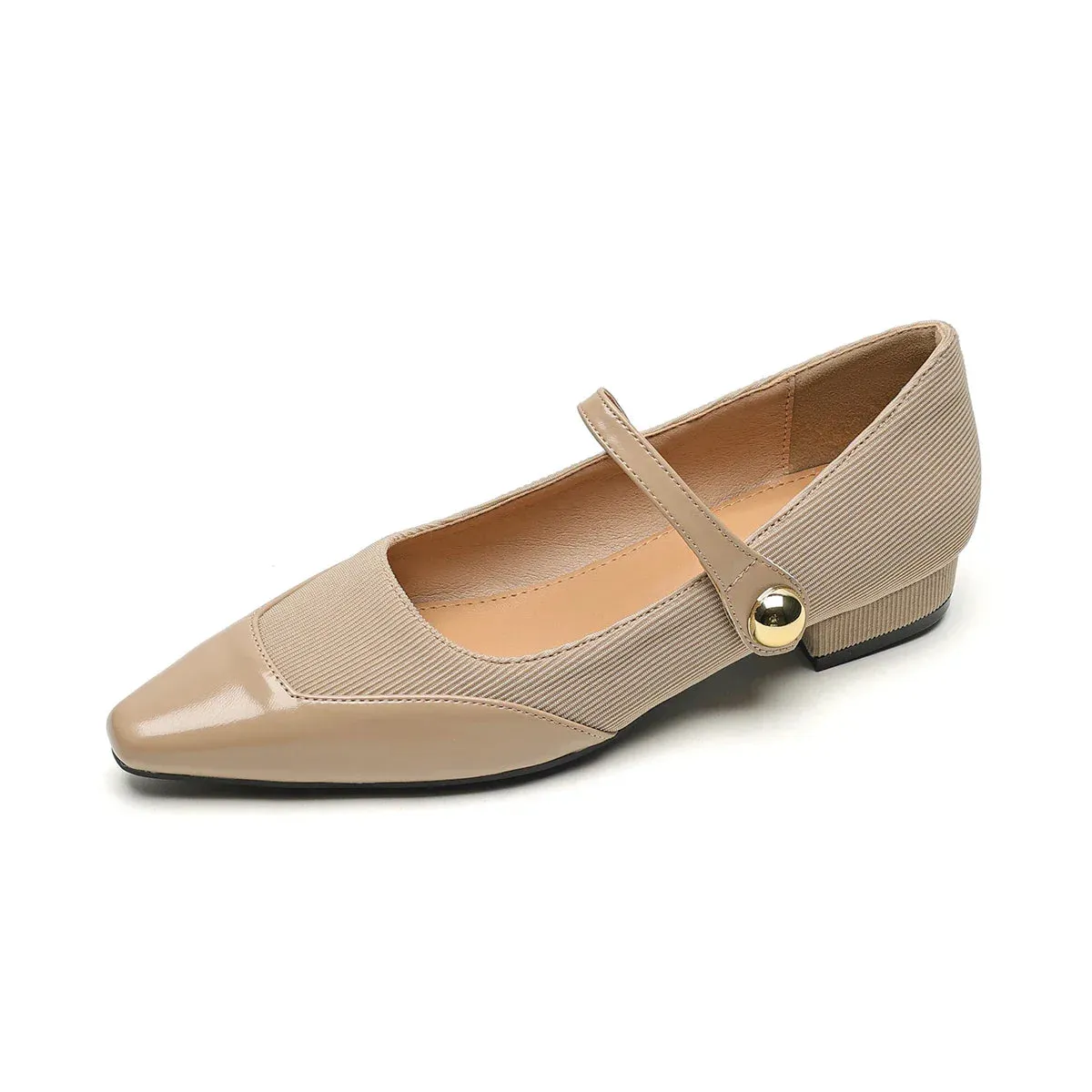 binfenxie  -  2024 New Shoes for Women Classic British Style Mary Jane Shoes Low Top Pointed Toe Women Loafers Comfortable Soft Casual Shoes