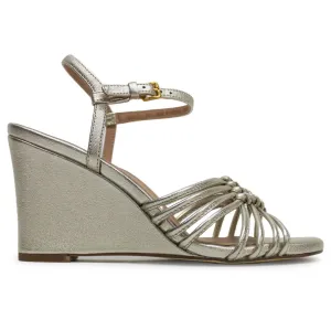 Cole Haan Jitney Knot Wedge Leather Women's Wedge Heels Sandals