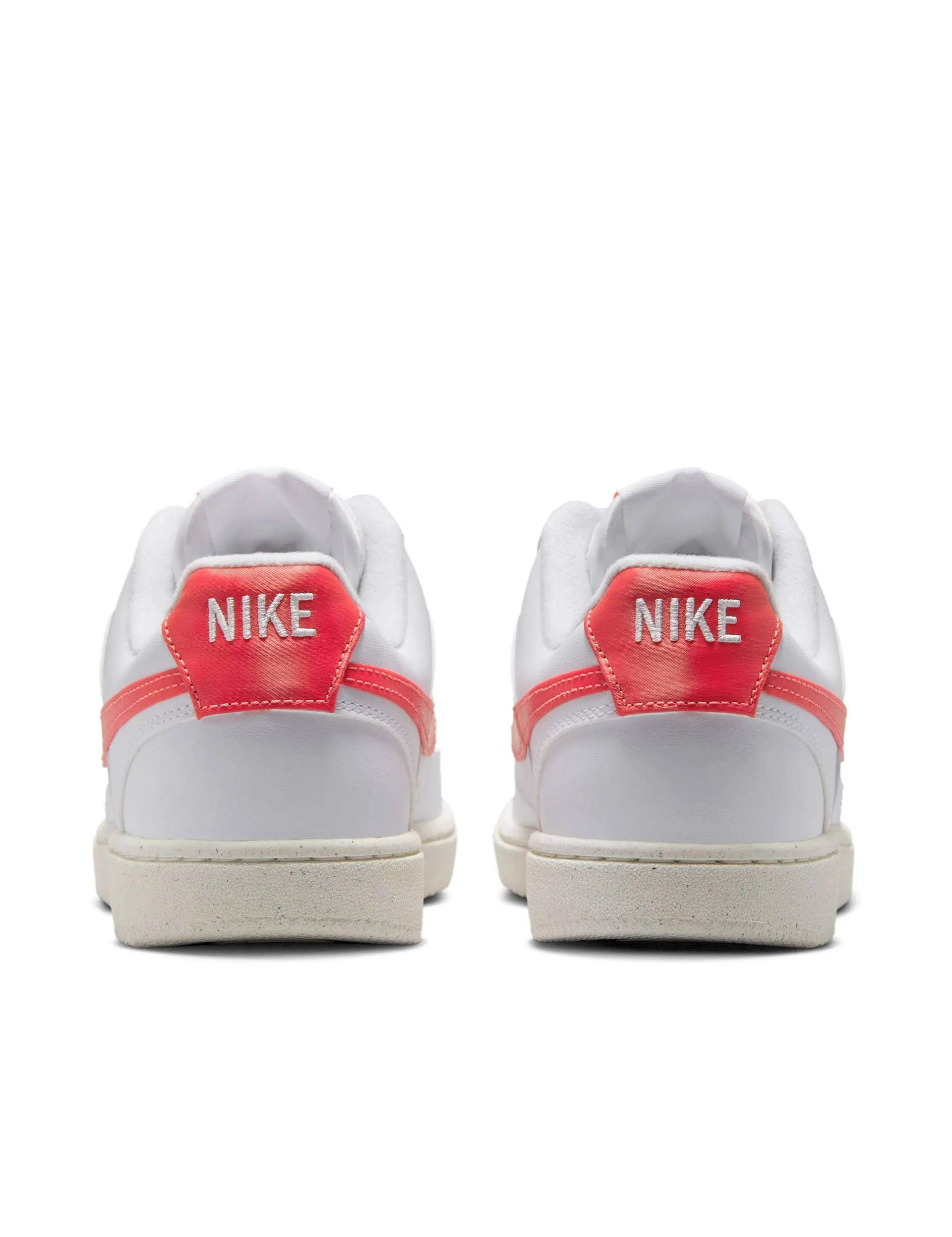 Court Vision Low Next Nature Shoes - White/Magic Ember/Sail