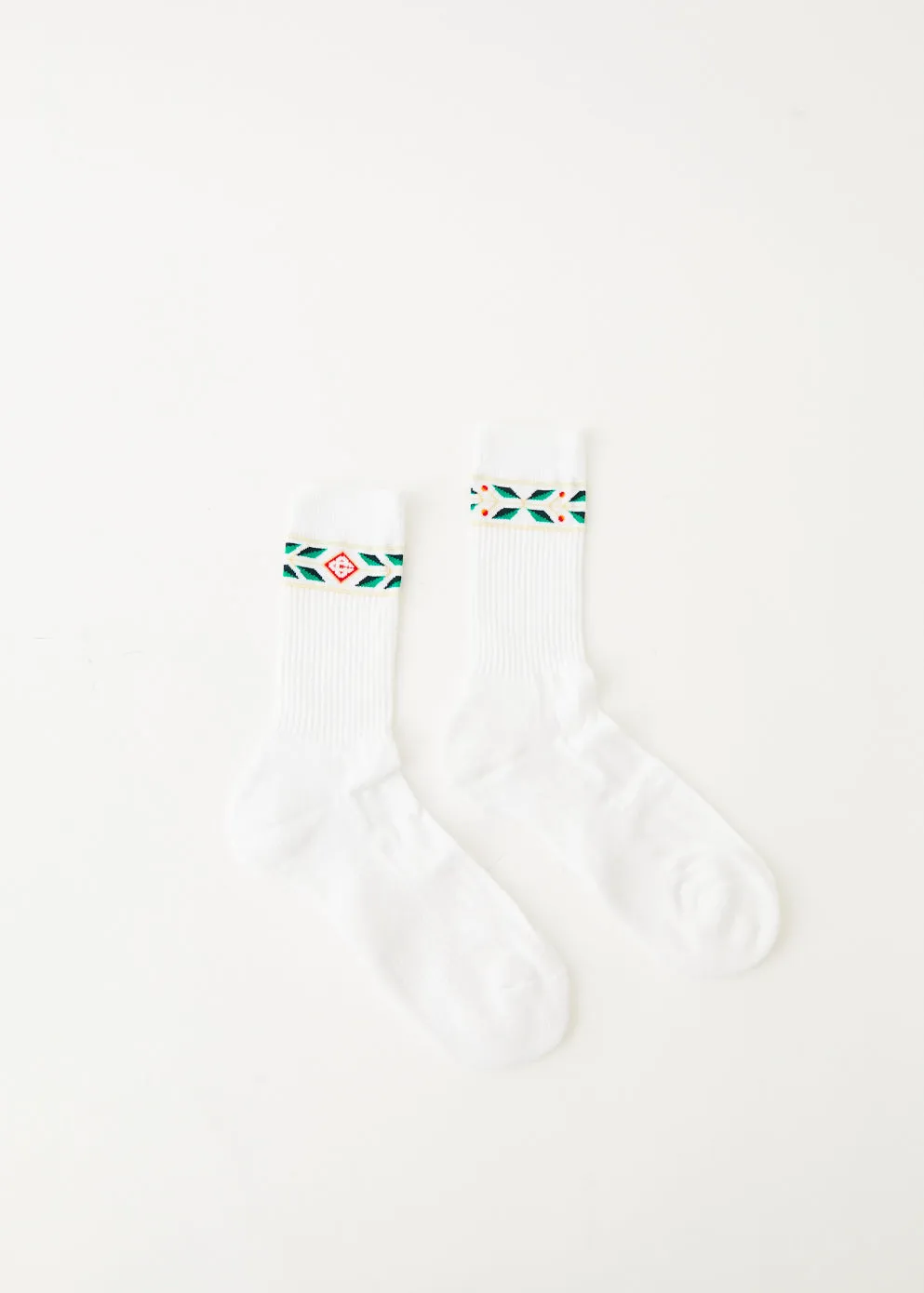 Laurel Ribbed Sport Socks