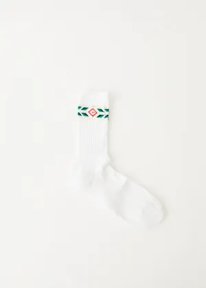 Laurel Ribbed Sport Socks