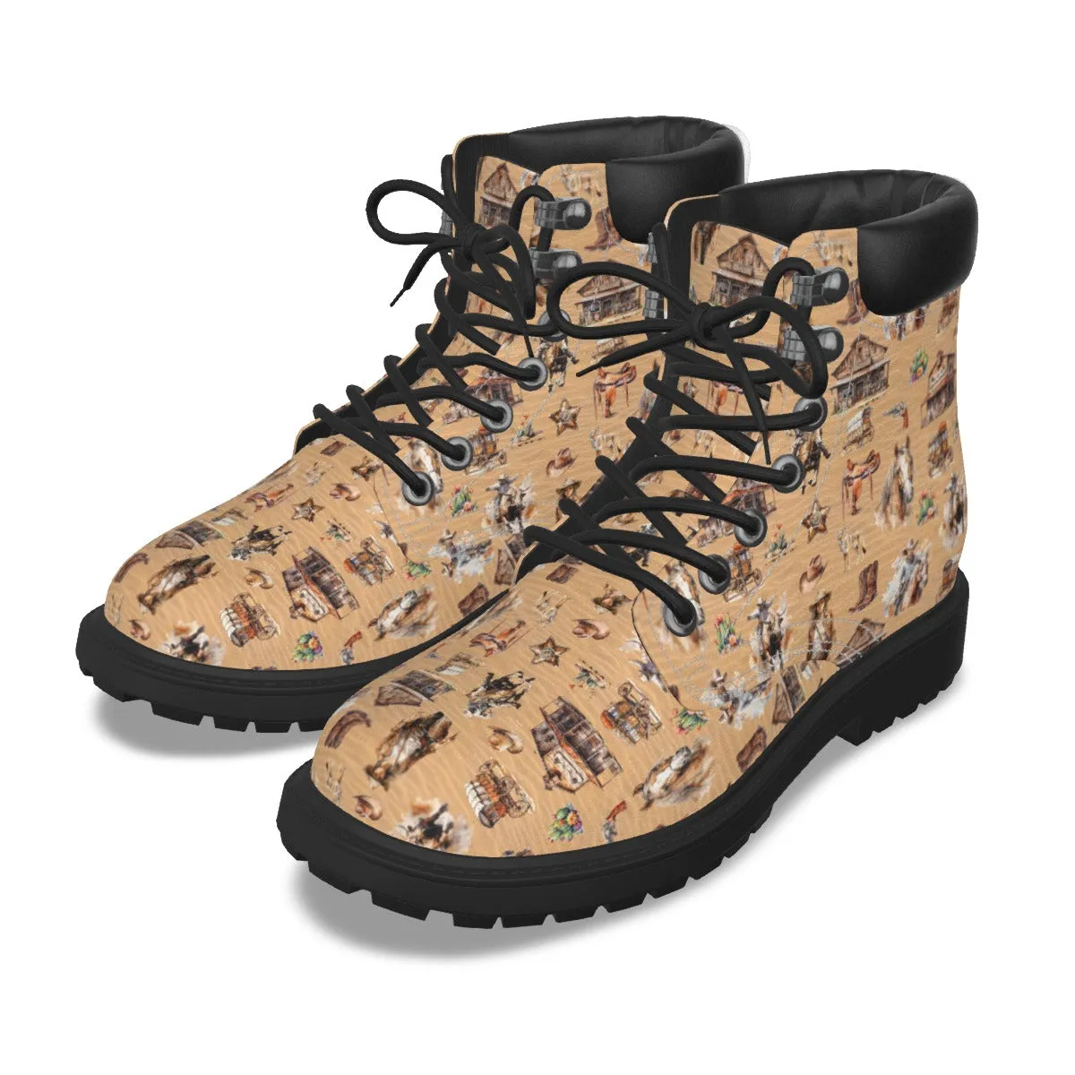 Misc AWESOME Designs Women's Martin Short Boots. Set 2 of 2