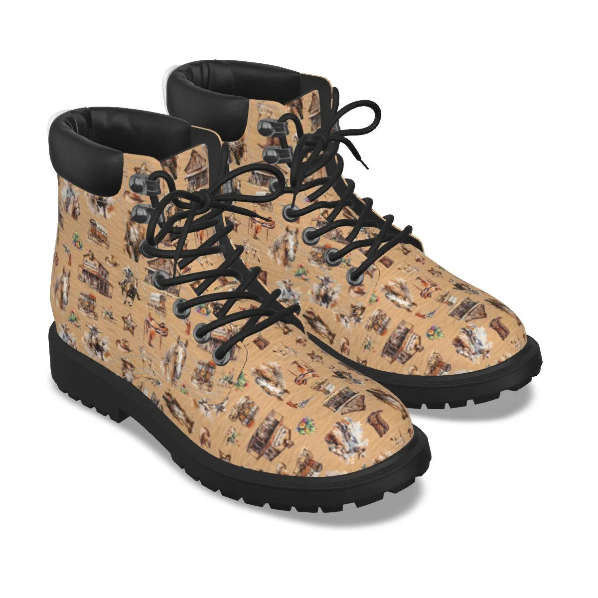 Misc AWESOME Designs Women's Martin Short Boots. Set 2 of 2