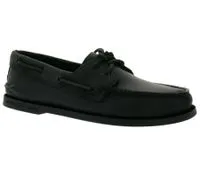 Sperry Men's A/O 2 Eye Black Size: 8.5