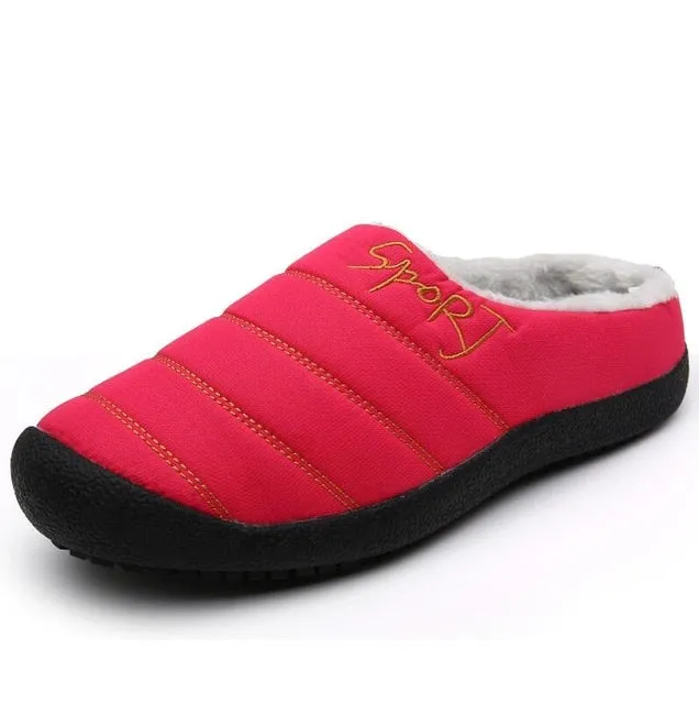 Unisex Winter Waterproof Slippers Clearance
