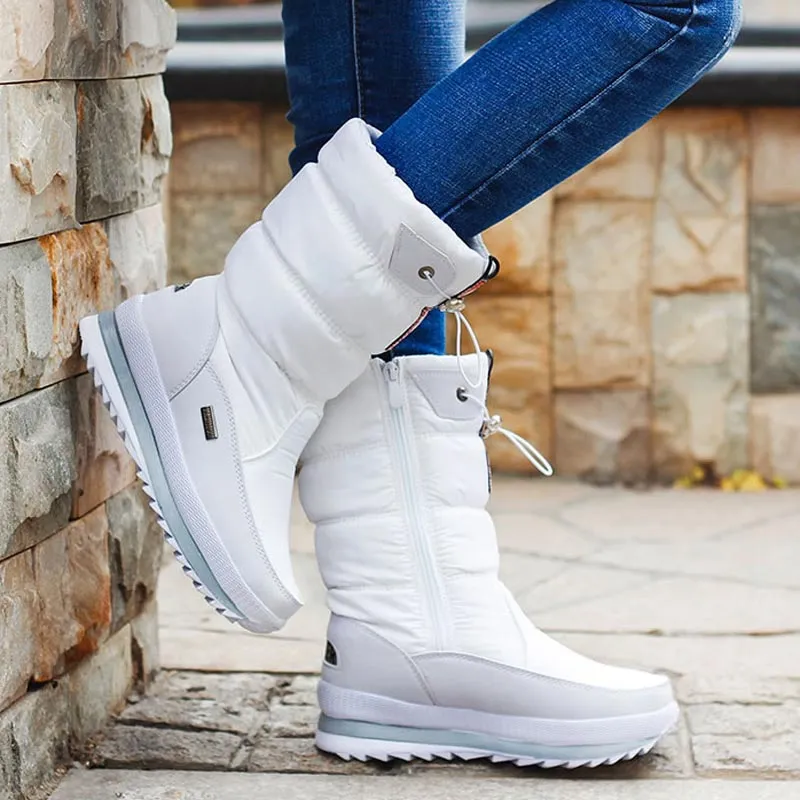 Women's Waterproof Non-Slip Winter Snow Boots